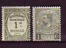 Timbre De Monaco   Taxe N° 8 Et 13 ( Sans Gomme ) - Postage Due