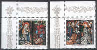 Timbres D'Allemagne 1995 Y&T No 1663/64 ** Super Luxe - Verres & Vitraux