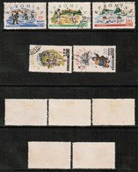 ROMANIA   Scott: # 1381-5 USED (CONDITION AS PER SCAN) (WW-2-125) - Used Stamps