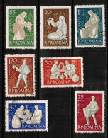 ROMANIA   Scott: # 1395-1401 USED (CONDITION AS PER SCAN) (WW-2-130) - Used Stamps