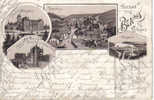 BURG A D Wupper - Précurseur 1895 !!! - Sea Post Office - Solingen
