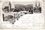 Gruss Aus ELBERFELD - Précurseur 1895 !!!! Sea Post Office - Wuppertal