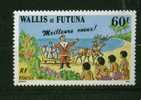 Wallis Et Futuna.**  N° 423 - Timbres De Voeux - Autres & Non Classés