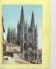 Espagne - Burgos - Catedral, Fachada Ptincipal - Cathédrale, Façade Principale- CPSM Couleur Animée - Ed Garrabella N° 1 - Burgos
