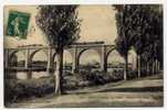 Réf 80  - SABLE SUR SARTHE - Le VIADUC - Passage D'un Train (1913) - Sable Sur Sarthe