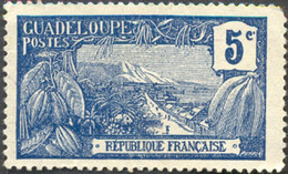 Pays : 206 (Guadeloupe : Colonie Française)  Yvert Et Tellier N° :   77 (*) - Ongebruikt