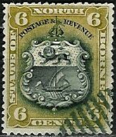 MALAYSIA (NORTH BORNEO)..1894..SG # 73a...used. - Bornéo Du Nord (...-1963)