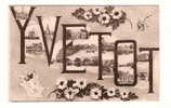 YVETOT - Carte Souvenir. - Yvetot