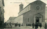 03 - ALLIER - COMMENTRY - L'EGLISE UN JOUR De MESSE - CARTE TRES ANIMEE - Commentry