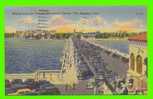 ST.PETERSBURG,FL. - SKYLINE FROM THE PIER - ANIMATED OF HUNDRED OF OLD CARS - TRAVEL IN 1954 - - St Petersburg