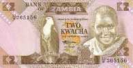 ZAMBIE   2 Kwacha  Non Daté (1980-1988)   Pick 24c  Signature 7    ***** BILLET  NEUF ***** - Zambie