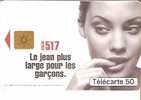 TELECARTE  / LEVIS 517 Le Jean + Large Pour Les Garçons  / OCC. 50 Unités. - Mode