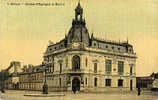 27 - EURE - DREUX - BANQUE - CAISSE D´EPARGNE - COLORISEE TOILEE 1908 - Banche