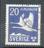 Suède N° Yvert PA 7 Oblitéré Coté 15 € - Used Stamps