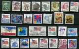 Lot De Divers Timbres USA Obl - Sammlungen