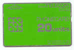 TC Grande Bretagne 20U Ancienne Old 20U English Phone Card - BT Edición Definitiva