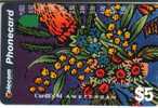 AUSTRALIA $5 CARDEX  94  AMSTERDAM  THE NETHERLANDS  FLOWERS  COLOURFUL  AUS-164   SPECIAL PRICE !! - Australia