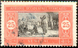 Pays : 432  (Sénégal : Colonie Française)  Yvert Et Tellier N° :    76 (o) - Oblitérés