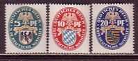 M5962 - DEUTSCHES REICH EMPIRE ALLEMANDE Yv N°368 * + 369/70 ** - Unused Stamps