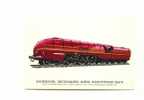 Cpm Anglaise Repro Locomotive Queen Elizabeth - Materiale