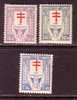 K6183 - BELGIE BELGIQUE Yv N°234/36 * TUBERCOLEUX - Unused Stamps