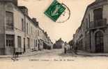 89 CHEROY Rue De La Mairie, Animée, Commerces, Ed PRS, 1910 - Cheroy