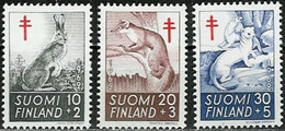 FINLAND..1962..Michel # 551-553...MLH. - Unused Stamps