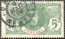 Pays : 432  (Sénégal : Colonie Française)  Yvert Et Tellier N° :    33 (o) - Usati