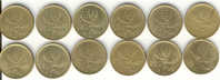 Lire 20 : 12 Differenti Anni / 12 Different - 20 Lire