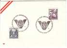 AUSTRIA / ÖSTERREICH SPECIAL STAMPED CARD 1971 " KfV " - Altri & Non Classificati