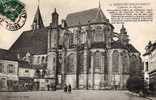 89 ST JULIEN DU SAULT Eglise, Abside, Animée, Attelage De Livraison, Ed JD 2, 1910 - Saint Julien Du Sault