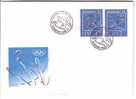 ESTONIA / ESTLAND FDC 1994 - 1 - Winter Olympic Games Lillehammer 94 - Inverno1994: Lillehammer