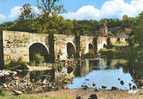 23 - CREUSE - MOUTIER D'AHUN - PONT - ENFANTS - BELLE SCENE De BAIGNADE - THEOJAC 138-21 - Moutier D'Ahun