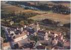 Champagne-sur-Oise. Vue Générale Aérienne Du Quartier De L'Eglise. Au Deuxième Plan, L'Oise. - Champagne Sur Oise