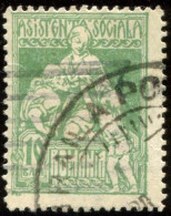 Pays : 409,21 (Roumanie : Royaume (Ferdinand Ier))  Yvert Et Tellier N° :   301 (o)  D 13 ½ - Used Stamps