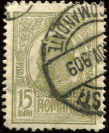 Pays : 409,2 (Roumanie : Royaume (Charles Ier (1881-    )) Yvert Et Tellier N° :   220 (o) - Used Stamps