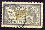 1903  FRANCE 122  2F Merson Oblitéré ( Le Bon)  Joli Cachet BON CENTRAGE Yvert C: 90 Euros - 1900-27 Merson