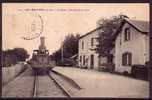 LOIRE ATLANTIQUE - Les Moutiers - La Gare - Arrivée D'un Train - Les Moutiers-en-Retz