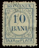 Pays : 409,2 (Roumanie : Royaume (Charles Ier (1881-    )) Yvert Et Tellier N° : Tx   35 (o) - Port Dû (Taxe)