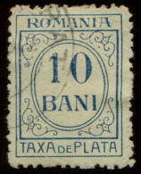 Pays : 409,2 (Roumanie : Royaume (Charles Ier (1881-    )) Yvert Et Tellier N° : Tx   35 (o) - Portomarken