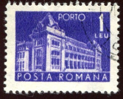 Pays : 410 (Roumanie : République Socialiste)  Yvert Et Tellier N° : Tx   132 Gauche (o) / Michel P 112 A - Port Dû (Taxe)