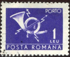 Pays : 410 (Roumanie : République Socialiste)  Yvert Et Tellier N° : Tx   132 Droite (o) / Michel P 112 B - Portomarken