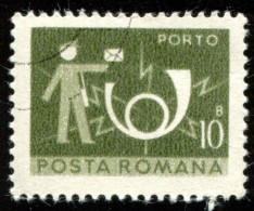 Pays : 410 (Roumanie : République Socialiste)  Yvert Et Tellier N° : Tx   134 Droite (o) / Michel RO P 120 B - Postage Due