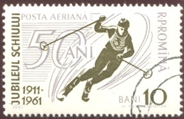 Pays : 409,9 (Roumanie : République Populaire)  Yvert Et Tellier N° : Aé   127 (o) - Used Stamps