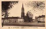 29 LE FOLGOET Eglise Notre Dame Et Grande Place, Ed CAP 8, 1935 - Le Folgoët