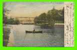 WORCESTER, MA - LAKE QUINSIGAMOND - UNDIVIDED BACK - ANIMATED - TRAVEL IN 1906 - THE METROPOLITAN NEWS CO - - Worcester