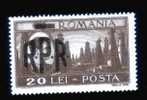 Romania 1948 Mint ** Stamps ,oil,sonde,petrol ERRORS ,recto-verso,20 Lei O/p ,MNH,OG. - Aardolie