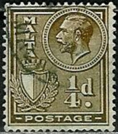 MALTA..1926..Michel # 115...used. - Malta (...-1964)