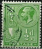 MALTA..1926..Michel # 116...used. - Malte (...-1964)