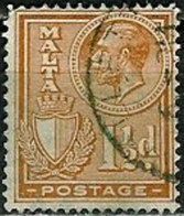 MALTA..1926..Michel # 118...used. - Malte (...-1964)